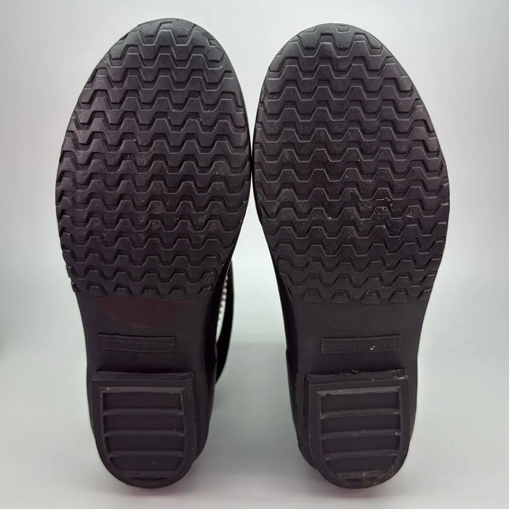 Burberry Studded Moto Holloway Rain Boots
